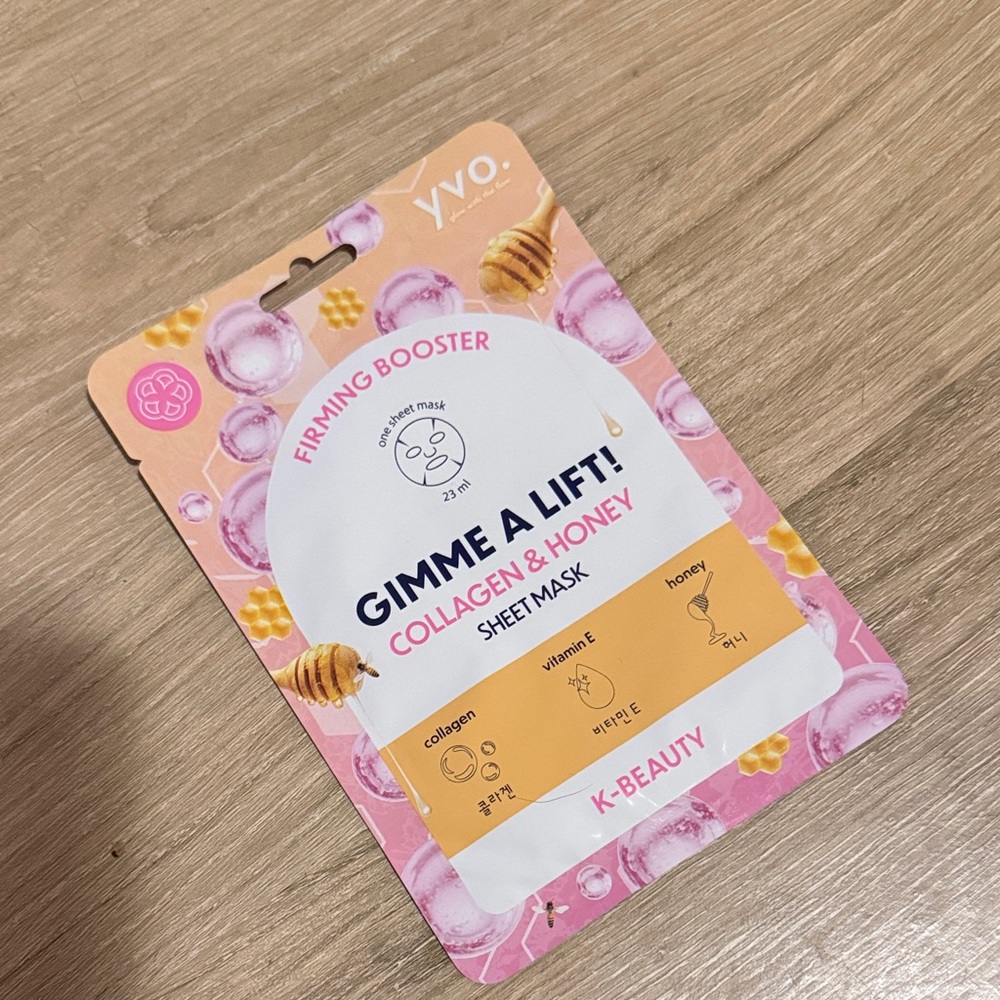 YVO Collagen & Honey Sheet Mask